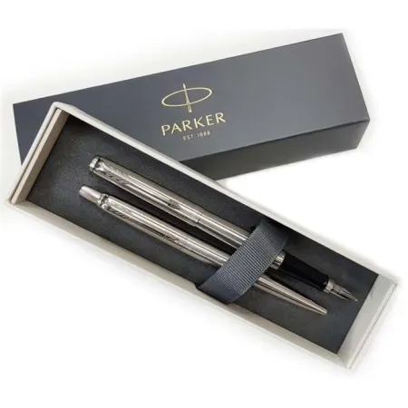 Set Parker Jotter Acero Boli+Pluma