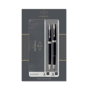 SET PARKER SONNET ACERO BOLIGRAFO+ROLLER