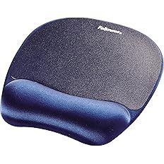 ALFOMBRILLA Y REPOSAMUÑECAS MEMORY FOAM AZUL FELLOWES