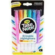 Rotulador Borrable Take Note! 6D Colores Pastel Blister