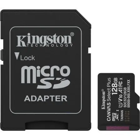 Tarjeta Memoria Micro Sd Kingston 128Gb Class 10