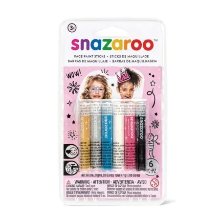 Maquillaje Snazaroo Barras Chicas 6 ud.