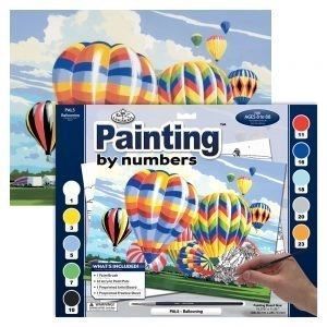 PINTAR CON NUMEROS GLOBOS MICHEL