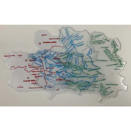 Plantilla Mapa Castilla la Mancha