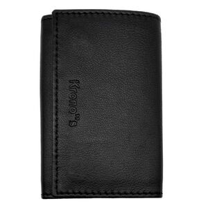 MONEDERO+LLAVERO 8 LLAVES MARRON
