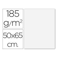 CARTULINA GUARRO 50X65 185G BLANCO