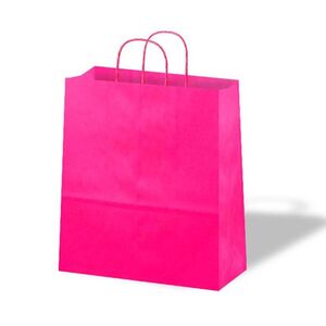 BOLSA PAPEL 32X42 ROSA KRAFT