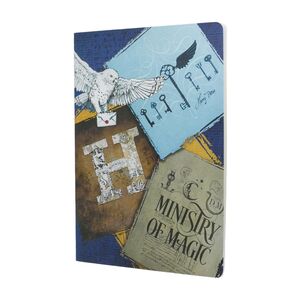 LIBRETA SILVER FILIGREE MAYA BLUE ULTRA PAPERBLANK