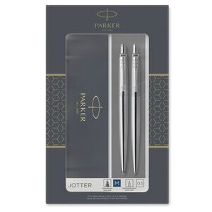 SET PARKER JOTTER ACERO BOLI+PORTAMI