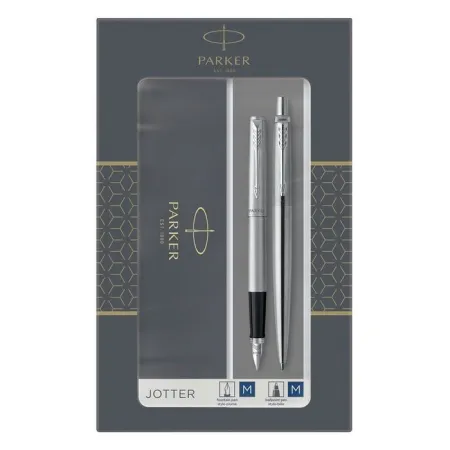 Set Parker Jotter Acero Boli+Portaminas