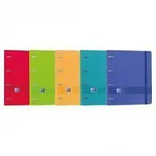Carpeblock Oxford A4+ T. extradura Colores Pastel+Recambio 5X5 100H 90Gr 5 Colores