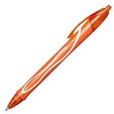 BOLIGRAFO BIC GELOCITY QUICK DRY NARANJA