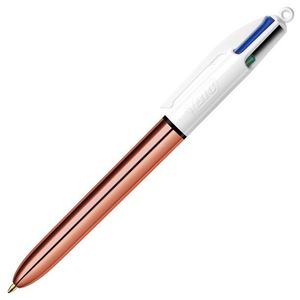 BOLIGRAFO BIC 4 EN 1 GOLD/PLATA/FUCSIA/ROJO METALIZADO