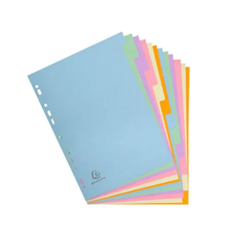 Separadores Exacompta Forever A4 12 Colores