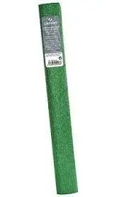 Papel Crespon Canson 50X250 Metalizado Verde 90Gr