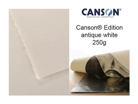 Papel Guarro 56X76 Grabado 250Gr Blanco Antiguo