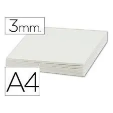 Carton Pluma A4 3Mm Blanco
