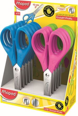 TIJERA 13CM ZURDOS ESSENTIALS MAPED