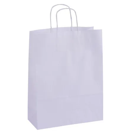 Bolsa Papel Kraft 32X16X39 Blanca