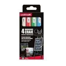 Rotulador Posca Chalk 4 Colores Pwe-5M