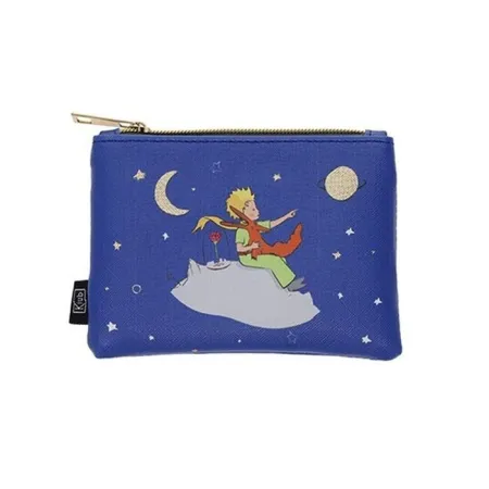 Monedero con Cremallera 10X14 cm el Principito Azul