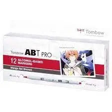 Rotuladores Tombow Abt Pro 12 Colores Manga