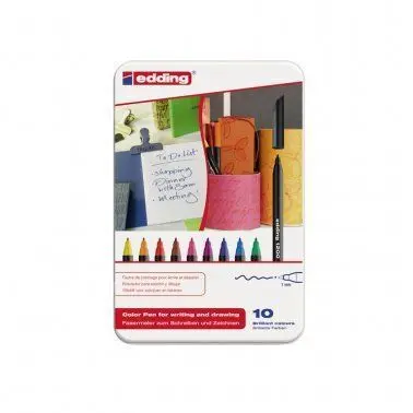Rotulador Edding 1200 10 Colores