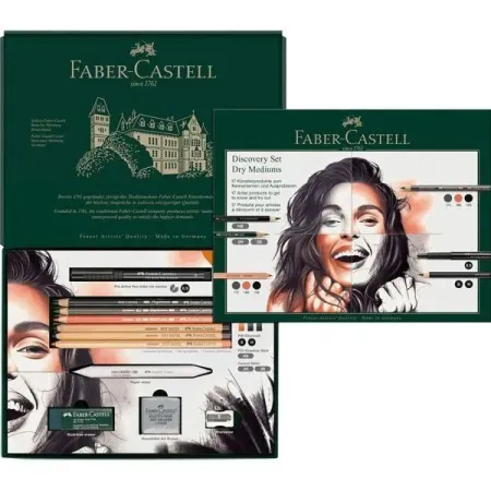 Set Iniciacion Tecnicas Secas A&G Faber Castell