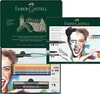 Set Iniciacion Tecnicas Watercolour Faber Castell