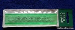 REGLA/PLANTILLA NUMEROS Y LETRAS FABER CASTELL 