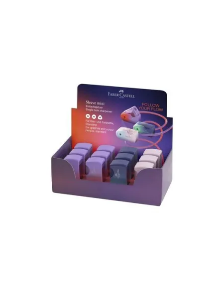 Sacapuntas Faber Deposito Sleeve Mini Flow