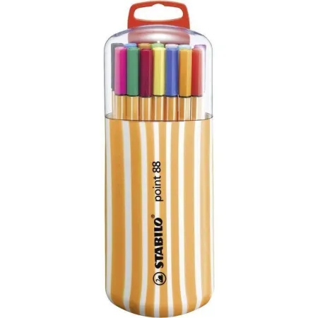 Rotulador Stabilo Point 88 Zebrui 20 Colores Surtidos