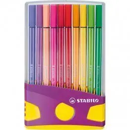 Rotulador Stabilo Point 68 20 Colores