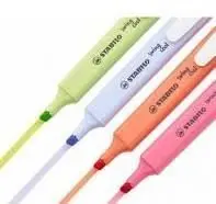 Rotulador Stabilo Swing Cool Pastel Estuche de 4 Colores