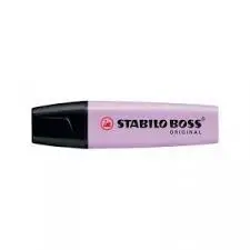 Marcador Stabilo Boss Naturecolors Wildflowers Lila Grisaceo