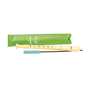 FLAUTA HOHNER PLASTICO FUNDA VERDE  NATURAL