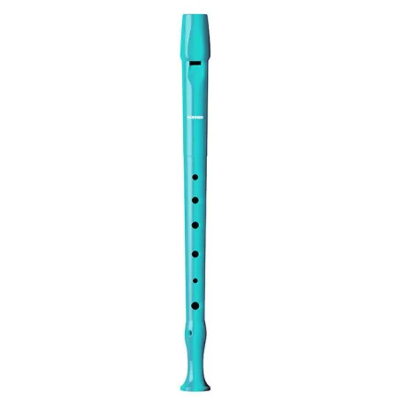 Flauta Hohner Plastico Turquesa