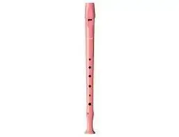 Flauta Honner Plastico Rosa Claro