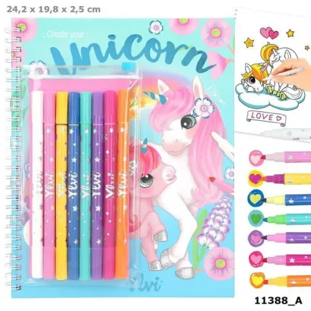 Ulvi Libro Colorear con Set de Color