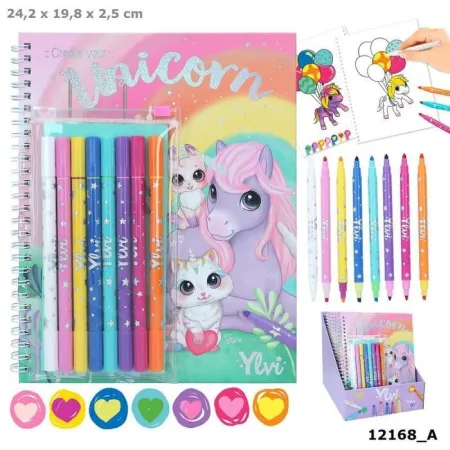 Ylvi Libro de Colorear con Set de Colore