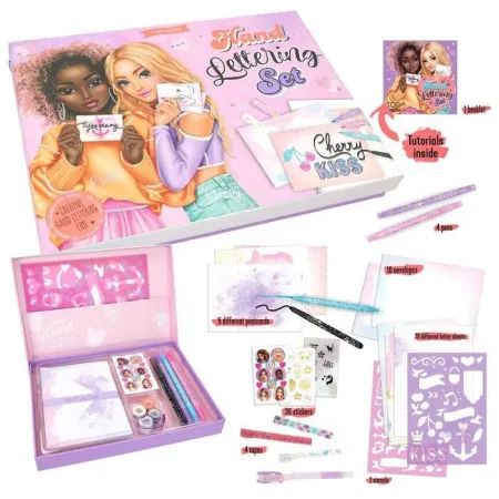Topmodel Set de Cartas y Lettering Bo