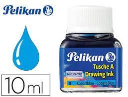 TINTA CHINA PELIKAN 523/8 AZUL COBALTO