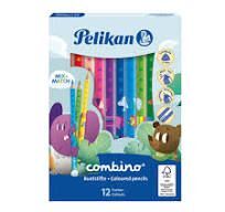 LAPIZ TRIANGULAR JUMBO PELIKAN 12 COLORES