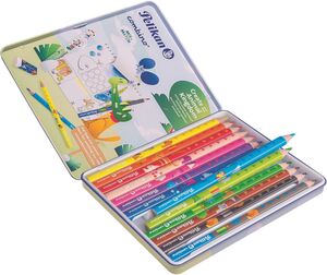 CAJA LAPICES PELIKAN JUMBO 12 COLORES