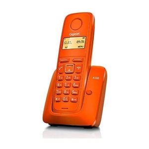 TELEFONO INALAMBRICO SIEMENS A120 GIGASET NARANJA