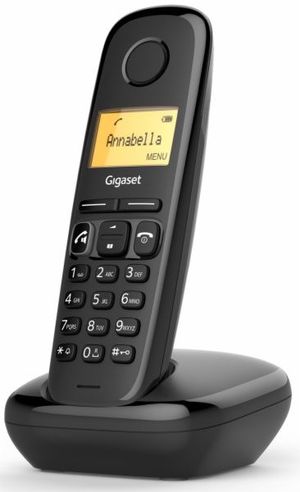 TELEFONO INALAMBRICO SIEMENS A270 GIGASET NEGRO