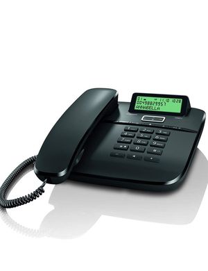 TELEFONO FIJO SIEMENS DA611 GIGASET NEGRO