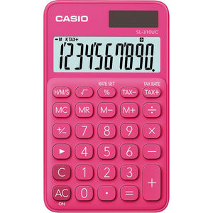 CALCULADORA CASIO SL310UC ROSA