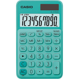 CALCULADORA CASIO SL310UC VERDE