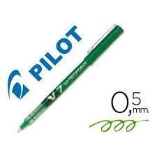 ROTULADOR PILOT V-7 0.5 VERDE